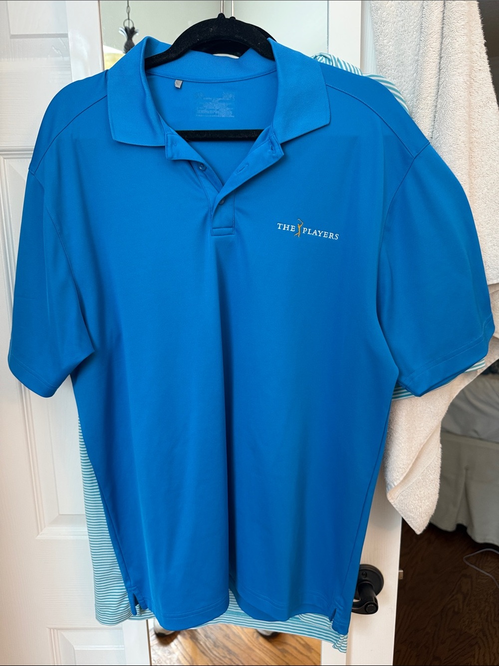 Under Armour Men's Bright Blue The Players Polo